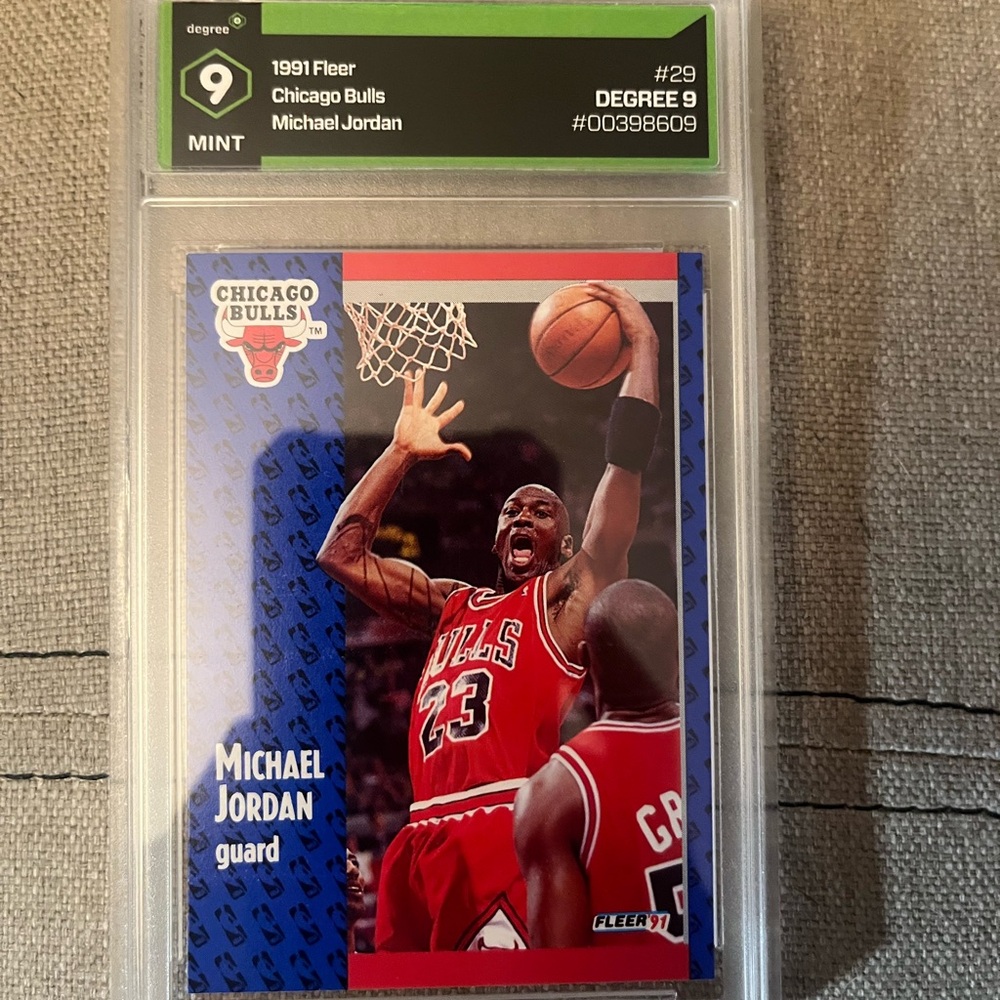 1991 Fleer Michael Jordan Basketball Card